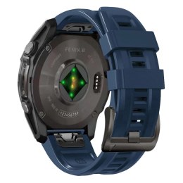 Pasek Tech-Protect Silicone Garmin Fenix 5 / 6 / 6 Pro / 7 / 8 (47 mm) / E - niebieski