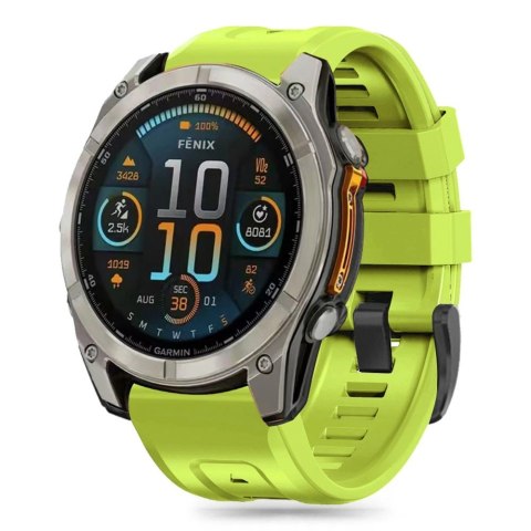 Pasek Tech-Protect Silicone Garmin Fenix 5 / 6 / 6 Pro / 7 / 8 (47 mm) / E - zielony Pasek Tech-Protect Silicone Garmin Fenix 5 / 6 / 6 Pro / 7 / 8 (47 mm) / E - zielony