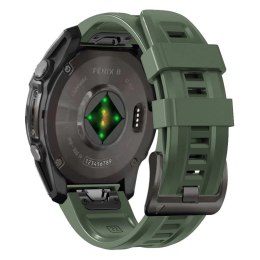 Pasek Tech-Protect Silicone do Garmin Fenix 5X / 5X Plus / 6X / 6X Pro / 7X / 8 (51 mm) - zielony