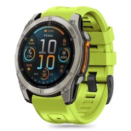 Pasek Tech-Protect Silicone do Garmin Fenix 5X / 5X Plus / 6X / 6X Pro / 7X / 8 (51 mm) - zielony