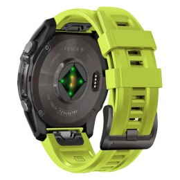 Pasek Tech-Protect Silicone do Garmin Fenix 5X / 5X Plus / 6X / 6X Pro / 7X / 8 (51 mm) - zielony