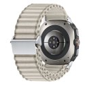 Pasek Tech-Protect Weave Pro do Samsung Galaxy Watch Ultra (47 mm) - biały