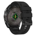 Pasek silikonowy Tech-Protect Silicone Line na Garmin Fenix 5 / 6 / 6 Pro / 7 / 8 (47 mm) / E - czarny