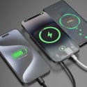 Powerbank Dudao K14S+ 10000mAh 20W USB-A / USB-C / MagSafe z podstawką - czarny