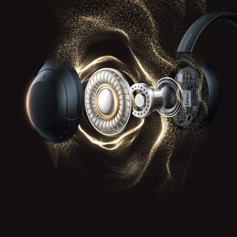 Słuchawki bezprzewodowe Joyroom J-Head Series JR-JH2 z ANC Bluetooth - czarne Słuchawki bezprzewodowe Joyroom J-Head Series JR-JH2 z ANC Bluetooth - czarne