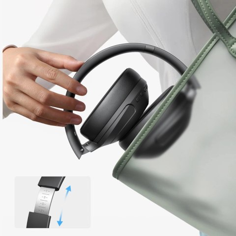 Słuchawki bezprzewodowe Joyroom J-Head Series JR-JH2 z ANC Bluetooth - czarne Słuchawki bezprzewodowe Joyroom J-Head Series JR-JH2 z ANC Bluetooth - czarne