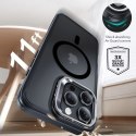Zestaw etui ESR Classic Hybrid Kickstand Halolock MagSafe + Szkło hartowane na iPhone 16 Pro - czarne