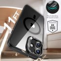 Zestaw etui ESR Classic Hybrid Kickstand Halolock MagSafe + Szkło hartowane na iPhone 16 - czarne