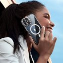 Zestaw etui ESR Classic Hybrid Kickstand Halolock MagSafe + Szkło hartowane na iPhone 16 - przezroczyste