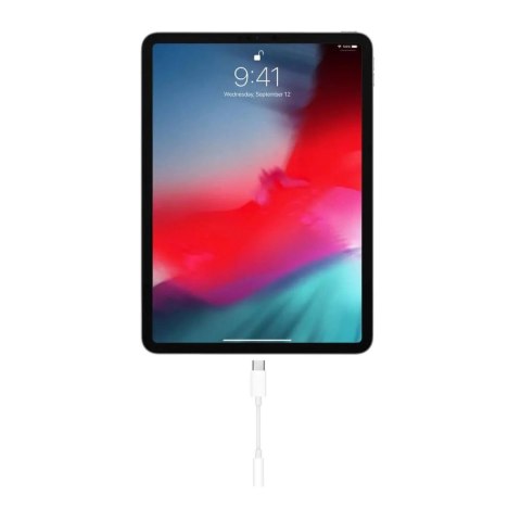 Adapter Apple MW2Q3ZM/A USB-C - mini jack 3.5mm - biały Adapter Apple MW2Q3ZM/A USB-C - mini jack 3.5mm - biały