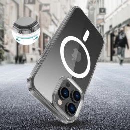 Etui Tech-Protect FlexAir Hybrid MagSafe na SAmsung Galaxy S24 FE - przezroczyste