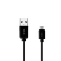 Kabel SBS TECABLETYC1KPOS USB-A - USB-C 1m - czarny