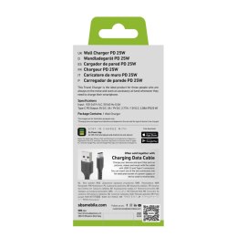 Ładowarka sieciowa SBS TETR1CPD25 25W USB-C z Power Delivery - czarna