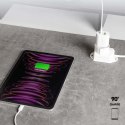 Ładowarka sieciowa SBS TETRPD20W 20W USB-A USB-C z Power Delivery - biała