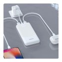 Powerbank Dudao K10Pro 2.4A 20000mAh 2 x USB-A - biały