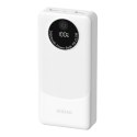 Powerbank Dudao K12Pro 22,5W PD 20000mAh USB-A, USB-C - biały