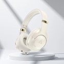 Słuchawki nauszne Acefast H4 ANC bezprzewodowe Bluetooth 5.3 IPX4 - beżowe