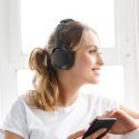 Słuchawki nauszne Acefast H6 ANC bezprzewodowe Bluetooth 5.3 IPX4 - czarne