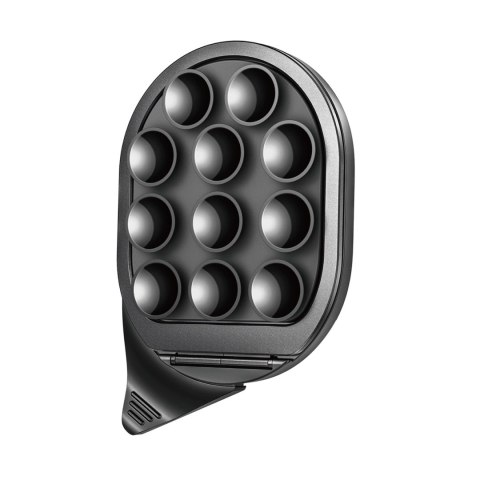 Uchwyt na smartfona z podstawką i przyssawkami Joyroom JR-ZS418 z MagSafe - czarny Uchwyt na smartfona z podstawką i przyssawkami Joyroom JR-ZS418 z MagSafe - czarny