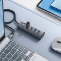 Hub Orico PDD4U-U3 4x USB-A 3.0 - szary