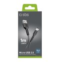 Kabel SBS LTHL200 USB-A - Micro-USB 1m - czarny