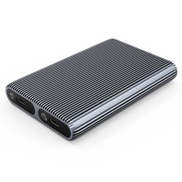 Kieszeń dyskowa podwójna Orico AM2C3-2SN na dwa dyski M.2 SATA+NVME USB-C 3.2 6Gb/s / 10Gb/s - szara