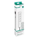 Listwa antyprzepięciowa Hama Premium 4 gniazda 1,5m - biała