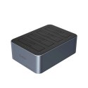 Stacja dokująca Orico 6646C3-C na 4 dyski z funkcją klonowania offline 2,5"/3,5" SATA HDD/SSD - szara