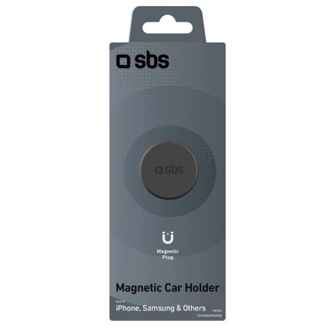 Uchwyt na smartfona SBS TESUNSUPMAGK kompatybilny z MagSafe, na kratkę nawiewu - czarny Uchwyt na smartfona SBS TESUNSUPMAGK kompatybilny z MagSafe, na kratkę nawiewu - czarny
