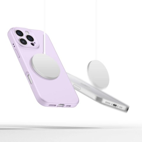 Etui Tech-Protect Liquid Silicone MagSafe na iPhone 16 Pro - fioletowe Etui Tech-Protect Liquid Silicone MagSafe na iPhone 16 Pro - fioletowe