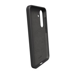 Etui silikonowe Puro Icon Mag z MagSafe do Samsung Galaxy S25 - czarne