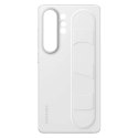 Etui silikonowe Samsung Standing Grip Case EF-GS938CWEGWW z uchwytem / podstawką do Samsung Galaxy S25 Ultra - białe