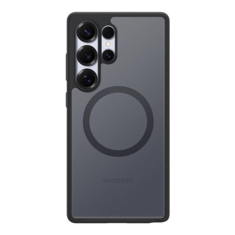Etui silikonowe Spigen Capella GP-FPS938PGBJW z ringiem magnetycznym MagFit do Samsung Galaxy S25 Ultra - czarne Etui silikonowe Spigen Capella GP-FPS938PGBJW z ringiem magnetycznym MagFit do Samsung Galaxy S25 Ultra - czarne
