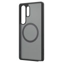 Etui silikonowe Spigen Capella GP-FPS938PGBJW z ringiem magnetycznym MagFit do Samsung Galaxy S25 Ultra - czarne