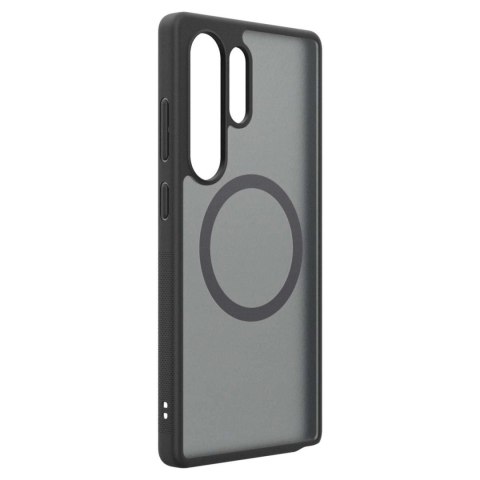Etui silikonowe Spigen Capella GP-FPS938PGBJW z ringiem magnetycznym MagFit do Samsung Galaxy S25 Ultra - czarne Etui silikonowe Spigen Capella GP-FPS938PGBJW z ringiem magnetycznym MagFit do Samsung Galaxy S25 Ultra - czarne