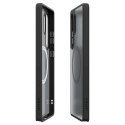 Etui silikonowe Spigen Capella GP-FPS938PGBJW z ringiem magnetycznym MagFit do Samsung Galaxy S25 Ultra - czarne