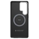 Etui silikonowe Spigen Enzo Aramid GP-FPS938PGABW z wbudowanym ringiem MagFit do Samsung Galaxy S25 Ultra - czarne