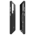 Etui silikonowe Spigen Enzo Aramid GP-FPS938PGABW z wbudowanym ringiem MagFit do Samsung Galaxy S25 Ultra - czarne