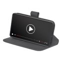 Etui z ekoskóry Puro Booklet Case z klapką i portfelem do Samsung Galaxy S25 Ultra - czarne