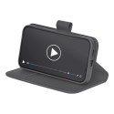 Etui z ekoskóry Puro Booklet Case z klapką i portfelem do Samsung Galaxy S25+ - czarne