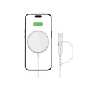 Ładowarka bezprzewodowa magnetyczna Tech-Protect QI15W-A44 z MagSafe - biała