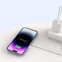 Ładowarka bezprzewodowa magnetyczna Tech-Protect QI15W-A44 z MagSafe - biała