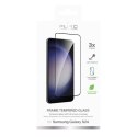 Szkło hartowane Puro Frame Tempered Glass z czarną ramką do Samsung Galaxy S25 / S24