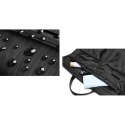 Torba podróżna Wozinsky Premium na garnitur z kieszenią na mokre rzeczy (50 l) - czarna