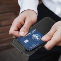 Etui Dux Ducis Rafi II na Samsung Galaxy S25+ z podstawką i portfelem - czarne