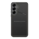Etui Dux Ducis Rafi II na Samsung Galaxy S25+ z podstawką i portfelem - czarne