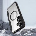 Etui Dux Ducis Skin X Pro na Samsung Galaxy S25+ z MagSafe i portfelem - czarne