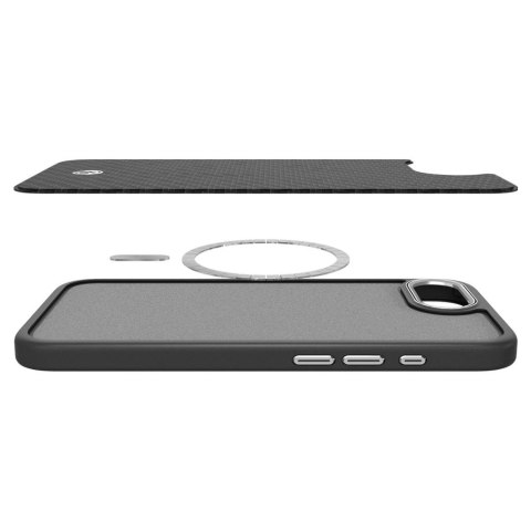 Etui Spigen Enzo Aramid MagSafe na iPhone 16e - czarne Etui Spigen Enzo Aramid MagSafe na iPhone 16e - czarne
