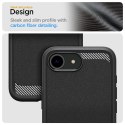 Etui Spigen Rugged Armor MagSafe na iPhone 16e - czarne