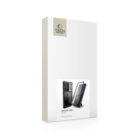 Etui Tech-Protect Kevlar Cam+ na Samsung Galaxy S25 Ultra - czarne Etui Tech-Protect Kevlar Cam+ na Samsung Galaxy S25 Ultra - czarne